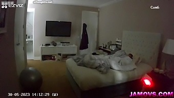 Asian Teen Spies On Couple In Hotel