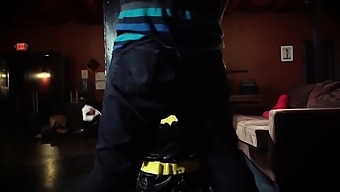 Latex-Clad Superheroine Batgirl Gets Dominated And Degraded