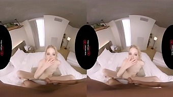 Petite Blonde Gets Her Small Tits And Big Butt In 3d Pov