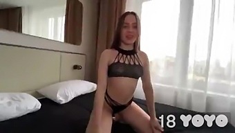18+ Teen Babe Gets Pleasured By Her Brother In Anal Scene