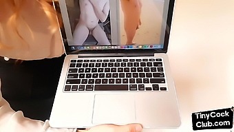 Small Cock Humiliation: British Femdom Babe Talks Dirty About Small Penis Guys