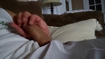 Big Cock Handjob: A Surprise For The Lover