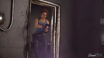 Assfucking And Big Tit Action In 3d With Jill Valentine