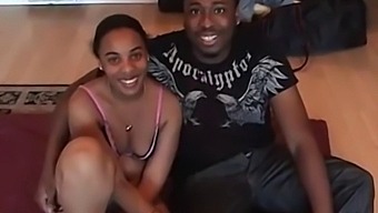 Hardcore Blowjob: Black Couple'S First Porn Experience