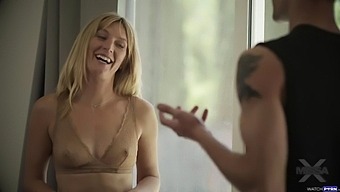 Brunette Beauty Mona Wales Seduces And Fucks Her Stepson'S Testicles