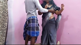 Indian Granny Caught Cleaning My House Gets Her Pussy Licked And Creampied