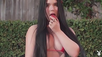 Big Brown Tits And A Big Ass - Nikki Mahana'S Natural Beauty