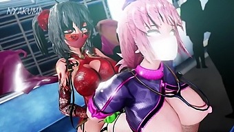 Virtual Reality Hentai With Big Tits And A Creampie Finish