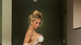 Fans Of Big Natural Tits And Solo Action Will Love This Video