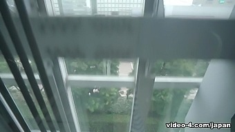Small Tit Japanese Girl Cheats On Her Husband In A Hotel Room With A Big Boobed Japanese Model
