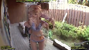 Japanese Girl Gets Her Mouth Filled With Cum In The Great Outdoors