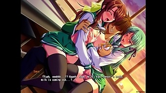 Two Japanese Girls Engage In A Steamy Hentai Session