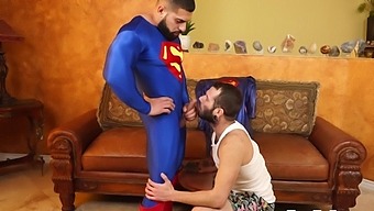 Gay Man Receives Anal And Oral Pleasure From His Partner