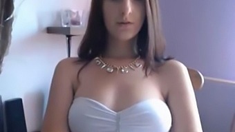 Stunning American Teen With Stunning Curves And Big Boobs
