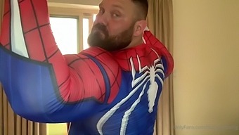 Muscle Spiderman 1 - A Big Cock Anal Adventure