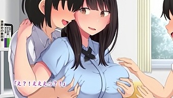 Lucky Classmate Gets To Fuck Big Tits Japanese Schoolgirl