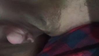 Intense Moaning As Trans Man Plays With His Big Clit