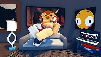 A Steamy Group Sex Session With Adorable Roblox Characters