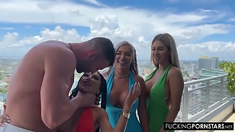 Three Stunning Babes Join Forces To Give Me An Unforgettable Hardcore Experience!