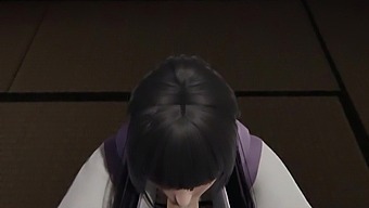 Hinata'S Sensuele 3d-Reis Van Oraal Genot En Intens Orgasme