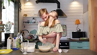 Russian Teen Couple Gets Creative With Their Cooking And Sex In Hd