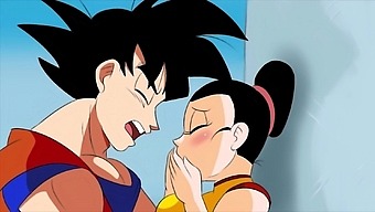 Chi-Chi'S Sensual Encounter With Son Goku In A Dragon Ball Porn Parody