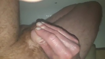British Lad'S Fetish Shower Masturbation With Peeing And Cumming