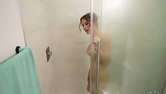 Stunning Justine Jakobs In Steamy Pov Encounter Showcasing Her Voluptuous Derriere