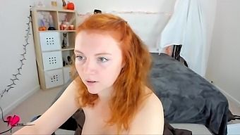 Voluptuous Redhead Milf Reveals Her Curves On Webcam